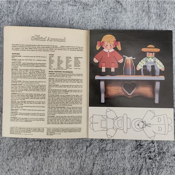 Sis & Sons Presents Just Settin' Around Booklet Vintage 1987 - Picture 3 of 5